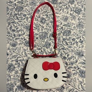 Hello Kitty Pink and White Crossbody Bag